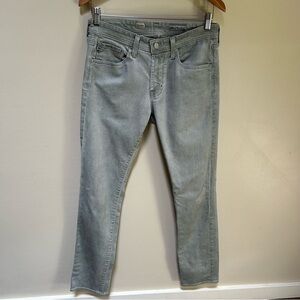 AG x Theory~ Men’s Matchbox Slim Straight Denim Jeans 30 x 35” inseam ~ *flaw